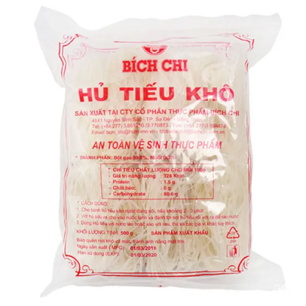 비치 베트남산 후띠오코 쌀국수 1mm 500g, 1개