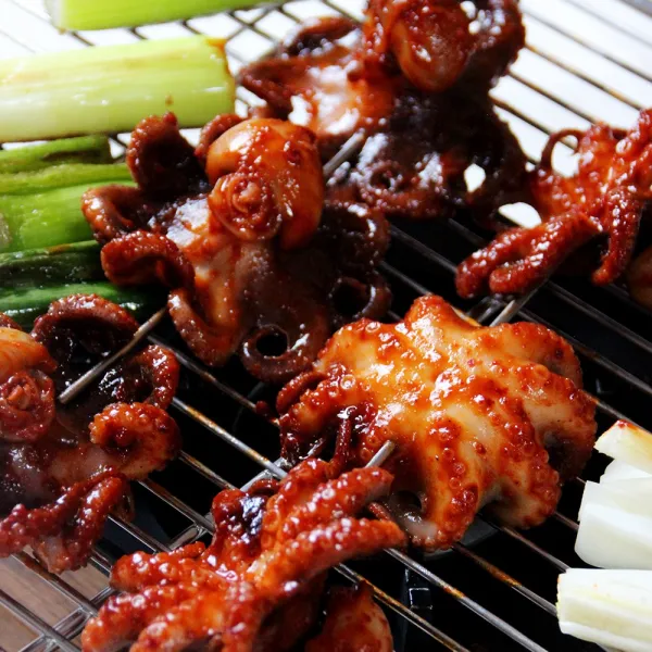 맵꾸미 꽃꾸미 통쭈꾸미볶음 캠핑요리 밀키트