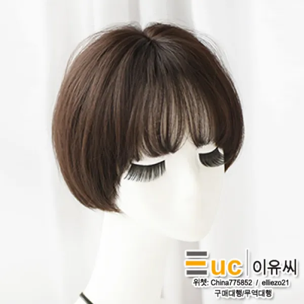 이유씨 여성가발 단발머리 가발EUCJF023 가발, 1개, 4번