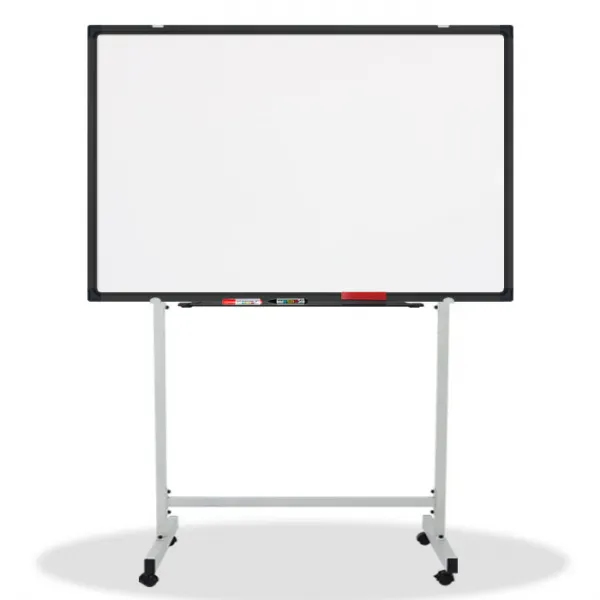 영남칠판 일반 화이트보드+스텐드 150x90~180x120cm 화이트보드, 블랙알루미늄