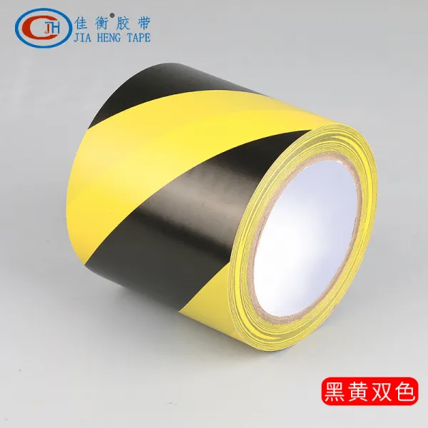 PVC 블랙 엘로 바닥테이프 33메터 차 위치 창고 작업장 선을 긋다 플래그 얼룩말 x5개 2550600692, 옐로블랙, 와이드 48mm *33m ((상자 전