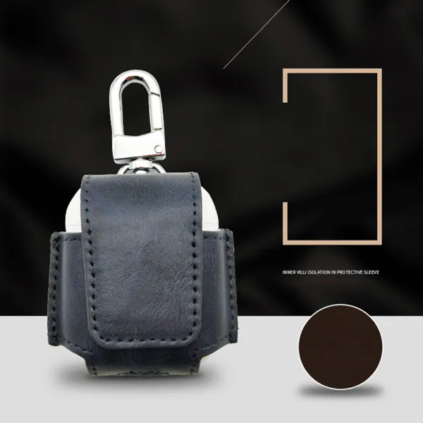 정품 애플 에어팟 2세대 이어팟 아이팟 아이폰 스트랩 케이스 베이지 Air019