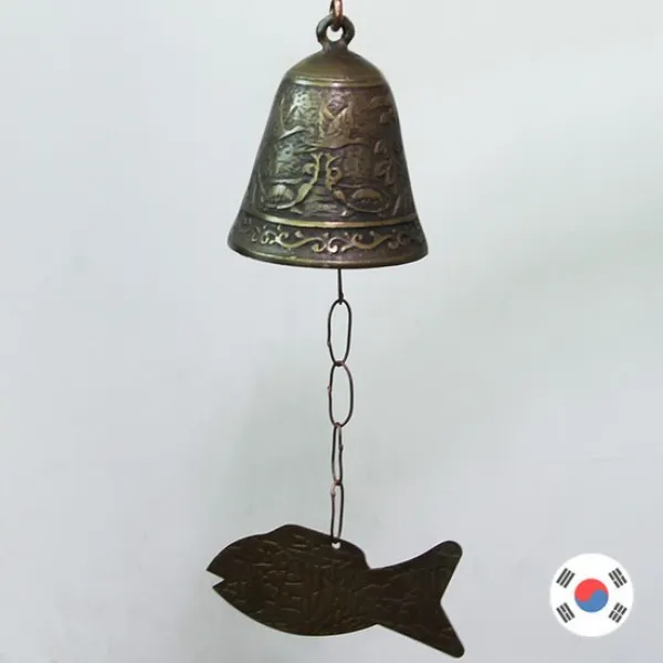 불로장생 십장생 소형 풍경종 HWB-505 [동공예품/국내제조]