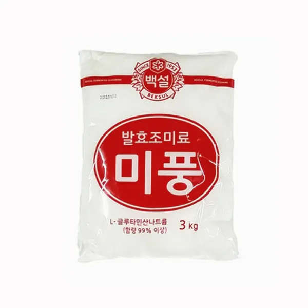 221 버드나무 / 요리 미풍 3kg CJ 백설 백설 CJ 요리 기타지미조미료, 단일 수량