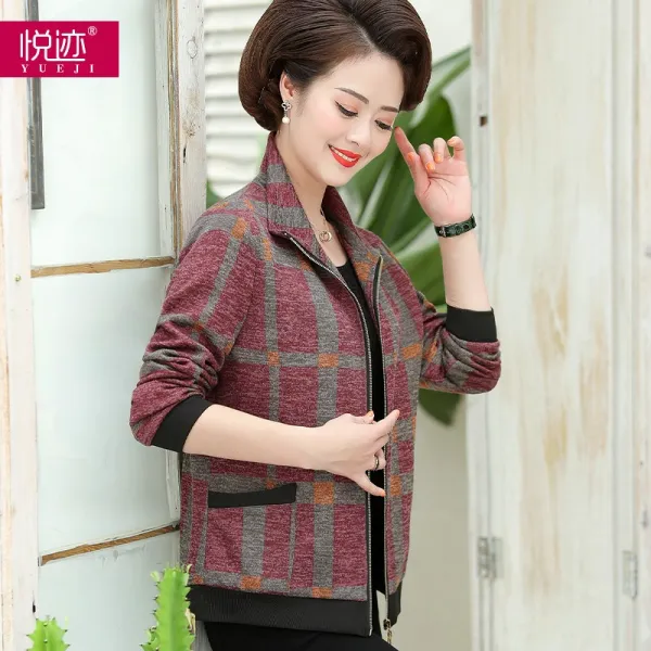일곱 중노년층 여성의류 가을옷 40대 50 중년 엄마 봄가을 점퍼