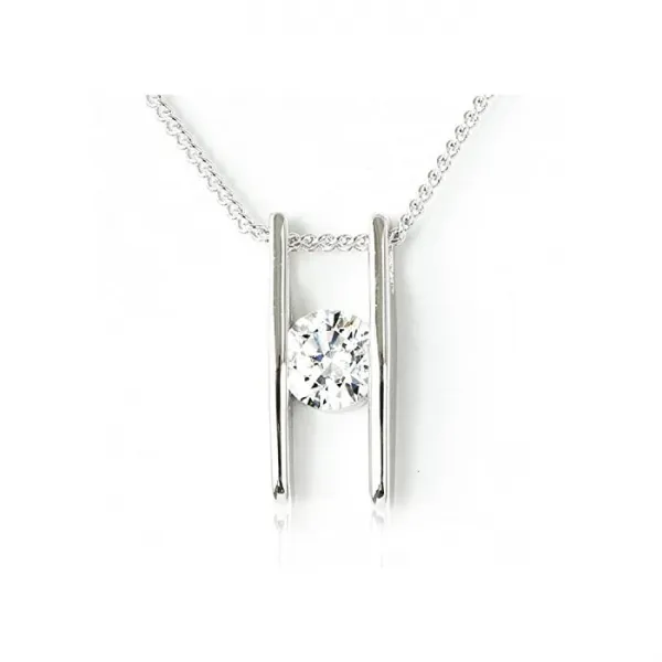 무상 One & Only Jewellery 스와 로브 스키 보석 1ct 상당 목걸이 펜던트 레이저 각인 입 정