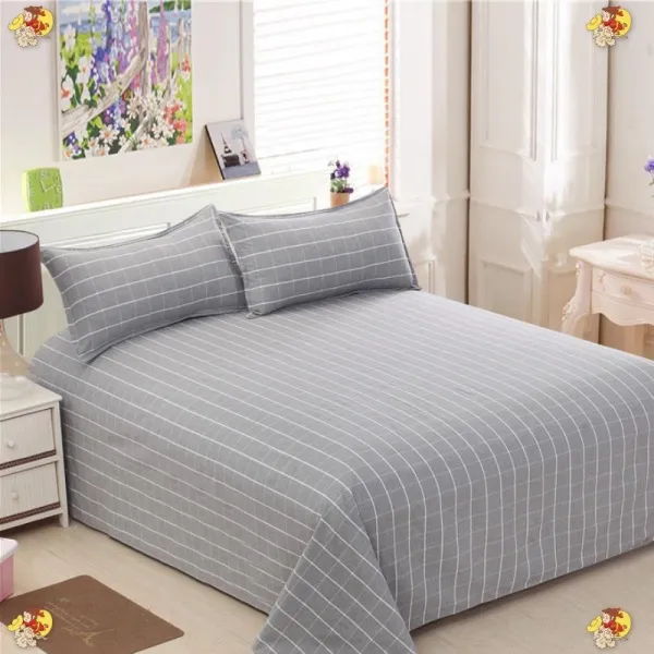 주문 헤드 깔끔한 침대시트 코튼 나신 다크그레이