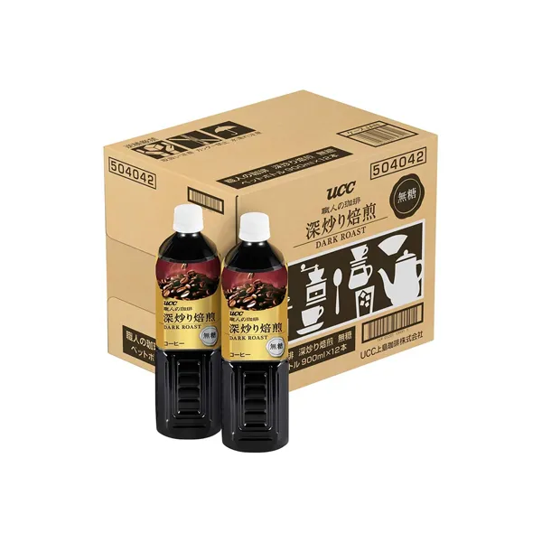 Ucc 장인의커피 무당 블랙커피 다크로스트 900mlx12