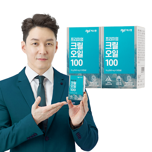 씨스팡 크릴오일 100 30캡슐 2Box, 500mg x 30캡슐 x 2Box