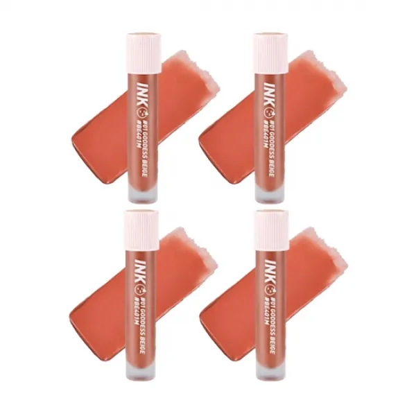 페리페라 잉크 마뜨블러 틴트 3.8g, 4개, 1 천상계여신