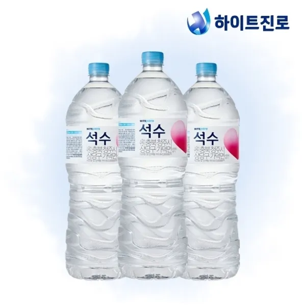 하이트진로 석수 생수, 2L, 18개