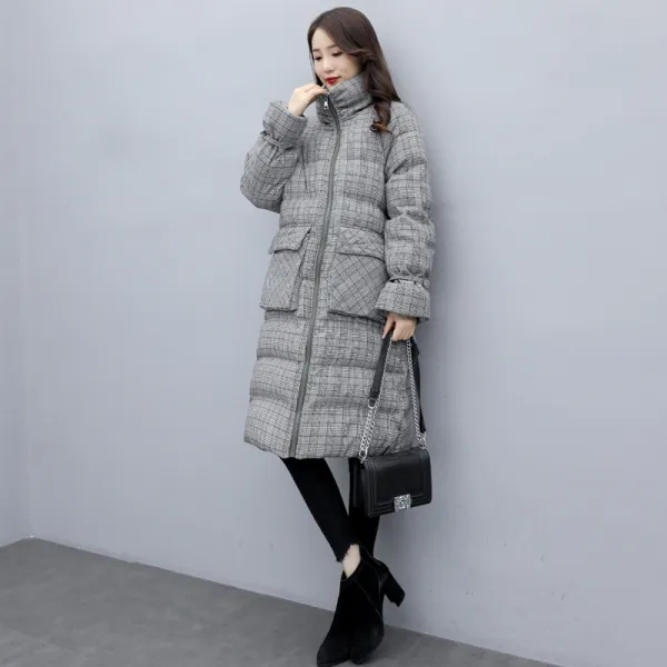 편안한 서양풍의 엘레강스한 스타일에 개성적인 스타일의 통학 부드러운 기타 패딩