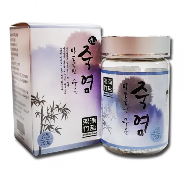 우쇼 9회 구운 가포죽염 250g 고체형 3달이상 정성들여 만든 죽염, 1개