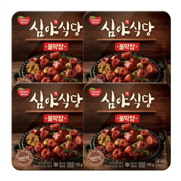 [동원] 심야식당 불막창 160g x 4개, 상세 설명 참조