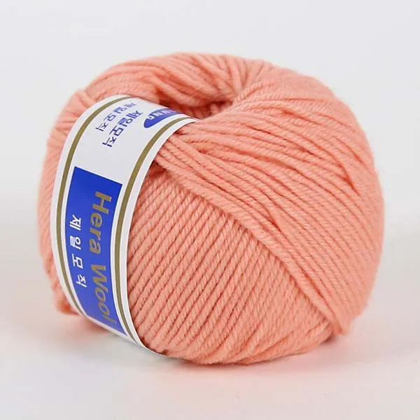 [앵콜스] 헤라울 Hera wool (굳퀄리티 제일모직 원사), 43 연살구분홍