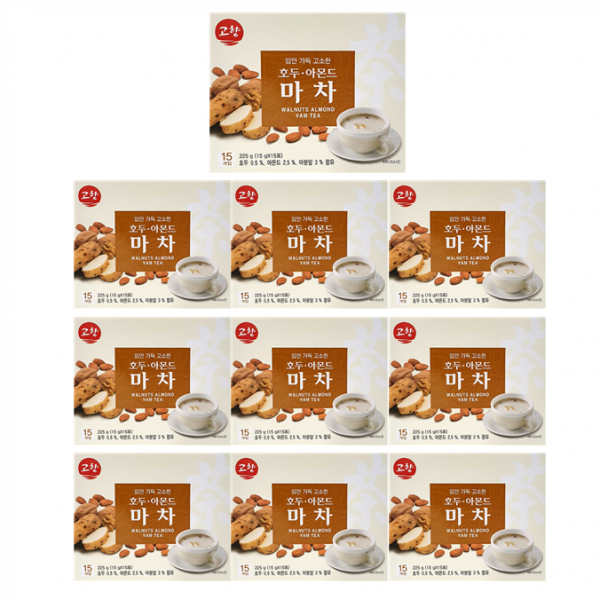 호호몰 고향 호두아몬드 마차15개입, 10통