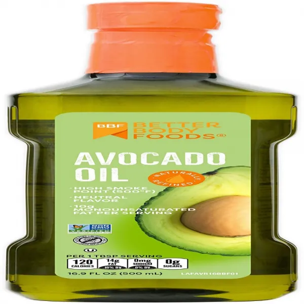 BetterBody Foods Avocado Oil 16.9 oz Keto & Paleo 오소리기름 아보카드오일효능 소기름 게걸무씨앗기름 산루카스아보카도오일 압착유채유, 1개, 1ml