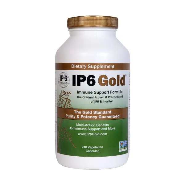 [IP6 Gold] IP6 금 면역성이있는 지원 공식 240 채식주의 자 캡슐 IP-6 국제 경기, 단일상품