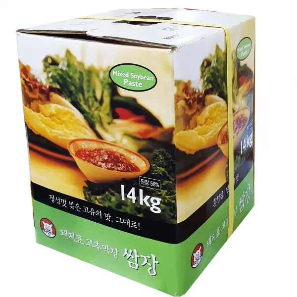 푸드토스 돼지표쌈장 고추막장 쌈장 14kg, 1개
