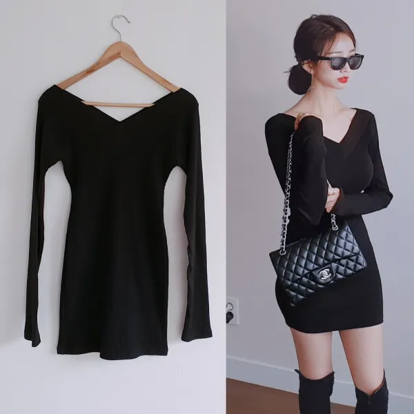 나날샵 꽃길 니트미니원피스 니트원피스 미니원피스 타이트원피스 섹시원피스 홀복 클럽의상 여성원피스 하객원피스 롱부츠