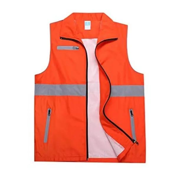 안전 조끼 DBL 반사 안전 조끼 가볍고 통기성 작업복 야간 안전 안전도가 높은 안전 조끼 PROD14700000159, 상세 설명 참조0