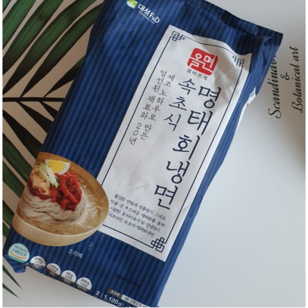 올면 명태회냉면 품절대란템 속초식 동치미 회냉면 2인분, 1개