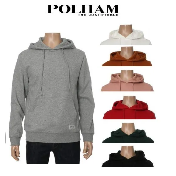  현대백화점 폴햄 Polham Phz4th3910a 공용 베이직 기모안감 후드 티셔츠