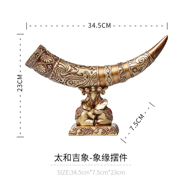 장식장 아이디어 소품 인테리어 유럽풍 상아 텔러비전선반 술장 장식품 재물을부르는 흔들시계 선물 T02 태화 상연 소품