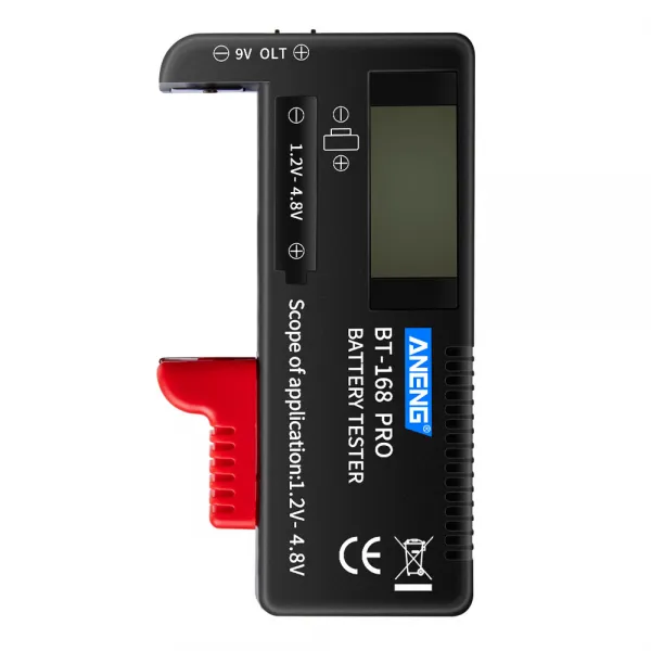 GoolRC 배터리 용량 시험기 BT-168 PRO 상당수 테스터 ANENG 전지, 1개