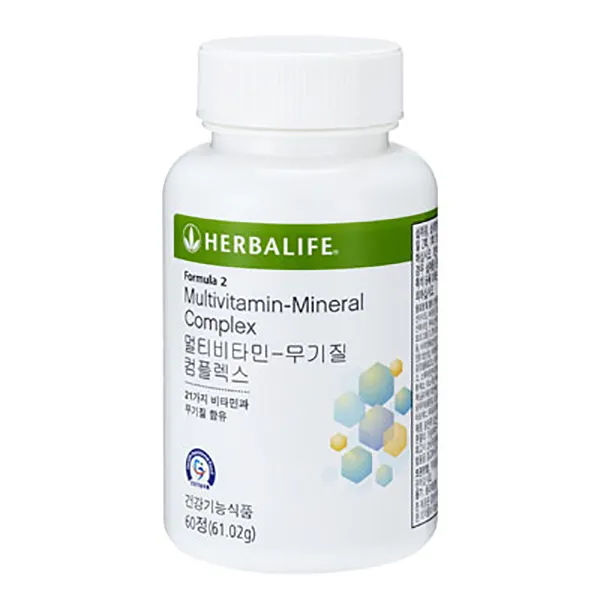 허벌라이프 한국정품 멀티비타민 무기질 컴플렉스 1병