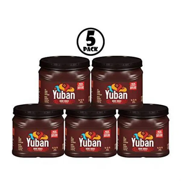 (5 Pack) Yuban Dark Roast Ground Coffee Caffeinated 25.3 oz/9606228, 상세내용참조