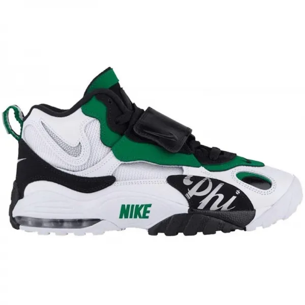 나이키 9.5(275)사이즈 Nike Men 's Air Max Speed Turf-필라델피아 화이트 / 메탈릭 실버 / 파인 그린 /