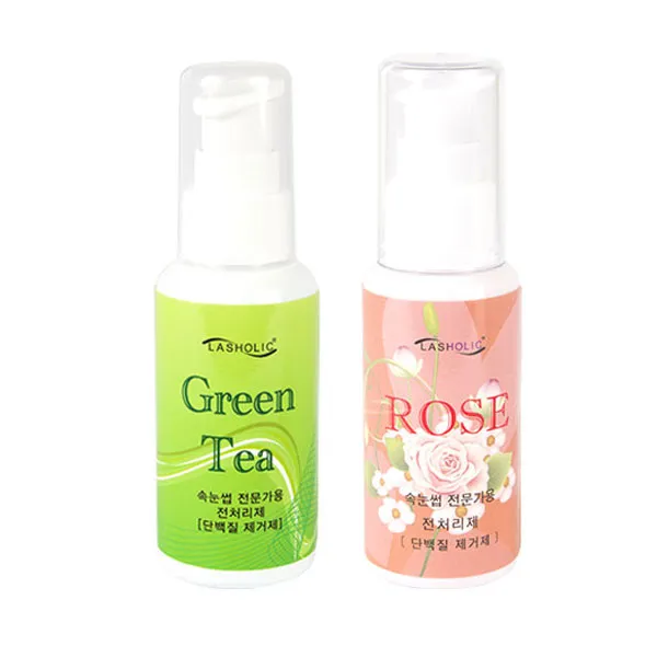 속눈썹연장 재료 - 래쉬홀릭 펌핑 전처리제 50ml *래쉬홀릭 펌핑*, 로즈