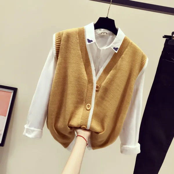 더펫 여성 겨울 조끼