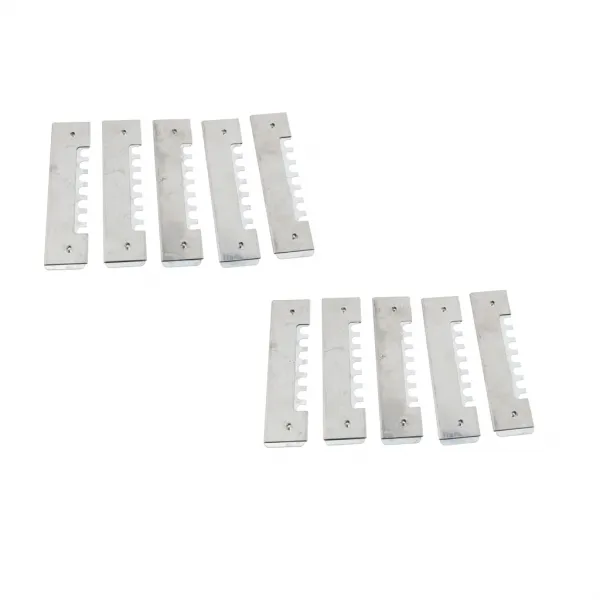 FWT 10pcs 벌 통 입구 감속기 스테인레스 스틸 팩.