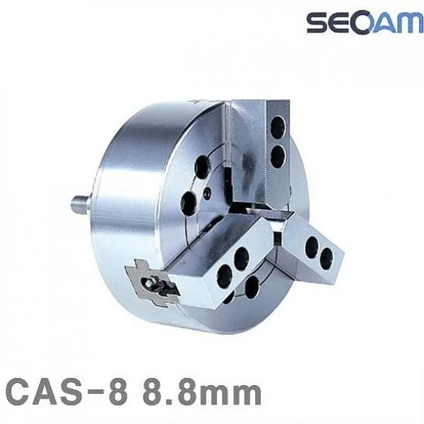 씨앤지타임 서암기계 3-JAW 고속중실형 파워척 CAS-8 8.8mm 25kg YAS-125 1EA 선반 밀링 보링