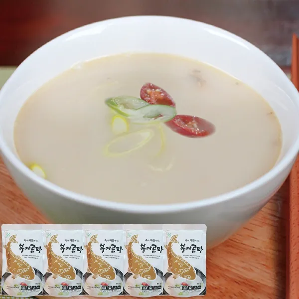 국내산 붕어 곰탕 500g x 5봉 한봉당 2인분, 단품