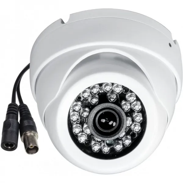 HD 1080P Cam©ra CCTV 하이브리드 2MP TVI/CVI/AHD/CVBS 4 in 1 렌즈 3.6mm 24 LED IR 비전 야행성, 단일상품