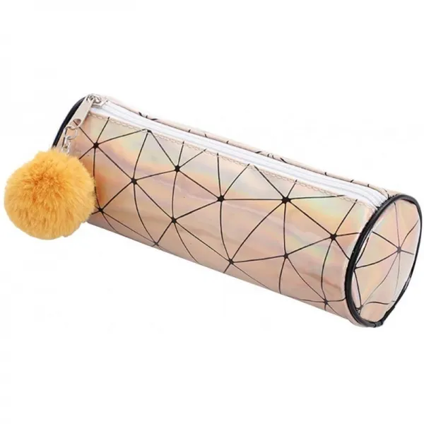 아모라 'tui' 연필 키트 문구 종이 가방 레이저 Pu 컬러 펜 케이스 학생 실로 가방 가방 D©scole 장학금 단일상품