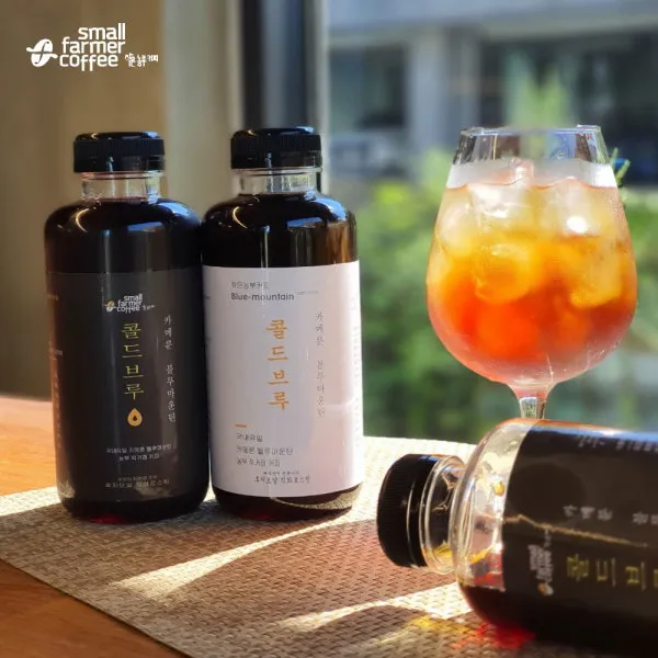 [경기도주식회사] [샤인위드컴페니언] 작은농부커피 블루마운틴 콜드브루 500ml, 상세 설명 참조
