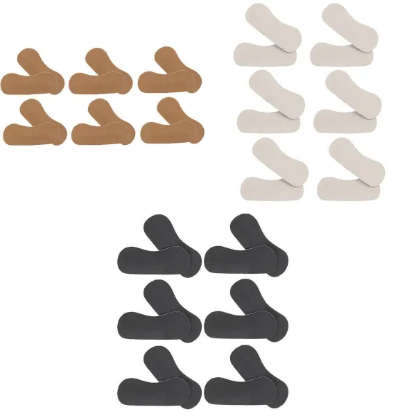 STK발 뒤꿈치 구 릿뿌 라이저 발 보호 패드 발 뒤꿈치 쿠션 발꿈치 패드 18pairs, 1개