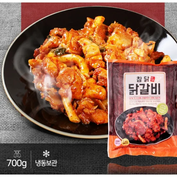 국내산 춘천식 닭갈비 700g 1+1
