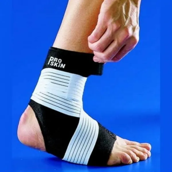 발목보호 압박 아대 아킬레스건 통증 인대파열 재활, 청색 S 1개