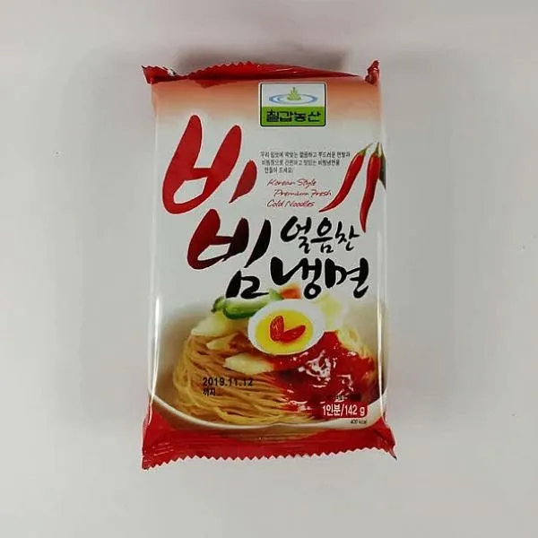 싸다팡 얼음찬 비빔냉면 142g X 10, 1