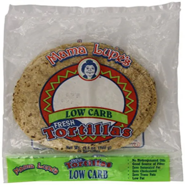 Mama Lupe Low Carb Tortillas - Pack of Six 엄마 루페 저탄 수화물 톨티 야 - 6 팩, 1