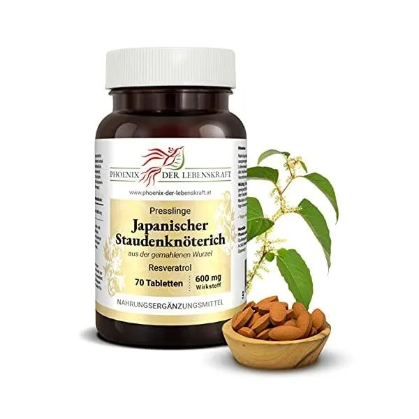 일본 다년생 매듭정제, 1000mg, 폴리곤 큐피다툼정제, 프리미엄 퀄리티, 오스트리아제, 캡슐대신정제, 비건