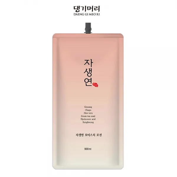 자생연 댕기머리 로션 900ml 리필용화장품 1개
