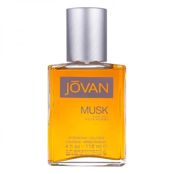 Jovan Musk Aftershave Water for Men - 118 ml, 118ml