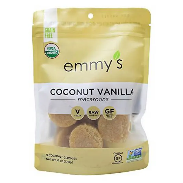 Emmys Coconut Vanilla Macaroons 6 Ounce (Pack of 2)/9795574, 상세내용참조