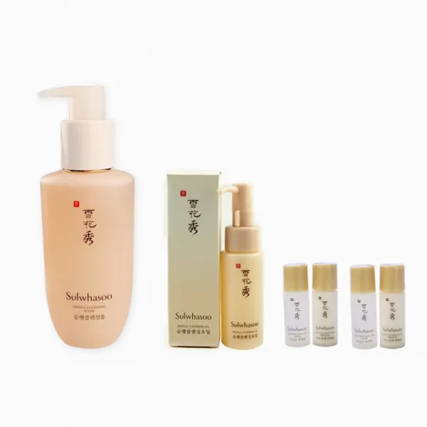 설화수 순행클렌징폼 200ml+클렌징오일50ml스킨로션 각2개, 1개, 200ml